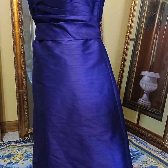 Alfred Sung Short Dress for Bridesmaids - Picture 6 of 13